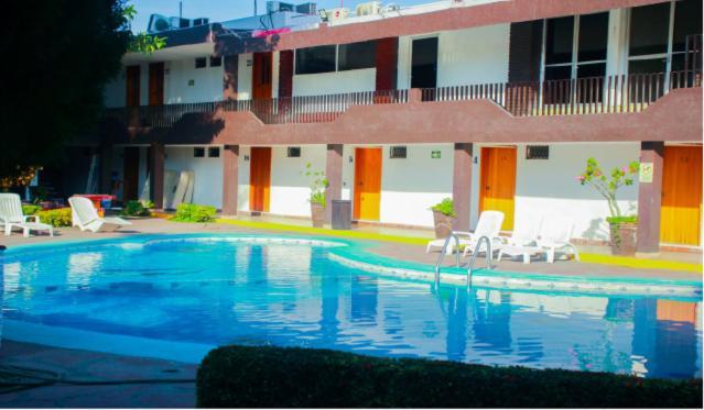 Hotel Gina Tecomán 外观 照片